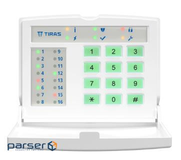 Keyboard Tiras Tiras K-LED16