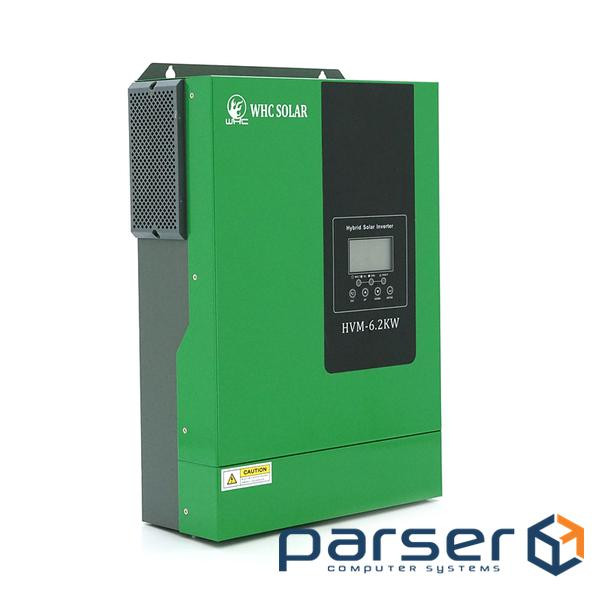 Гібридний інвертор HVM-6.2KW, 6200W, 48V, струм заряду 0-120A, 60-500V, MPPT (120А (WHC-HVM-6.2K-48) (WHC-HVM-6.2K-48)