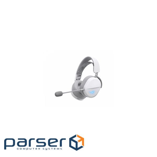 Навушники ASUS ROG Pelta RGB Wireless White (90YH0410-BHUA10)