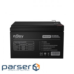 Accumulator battery Njoy GP12122F 12V (BTVACATBCTI2FCN01B) VRLA