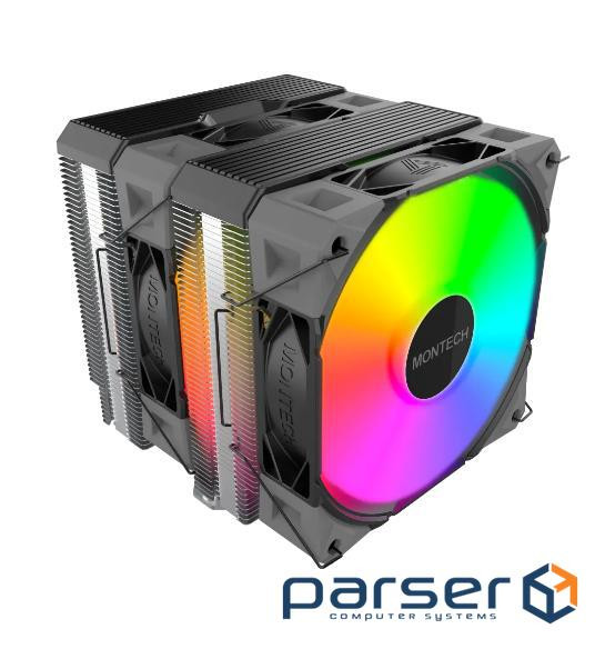 Система охолодження для компютерного процесора MULTI SOCKET BLACK NX600 ARGB (B) MONTECH