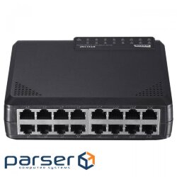 Network switch Cisco SG350X-48-K9-EU Тип - управляемый 3-го уровня, форм-фактор - в стойку, количество портов - 54, порты - SFP+, Gigabit Ethernet, комбинированный, возможность удаленного управления - управляемый, коммутационная способность - 176 Гбит/ с, размер таблицы МАС-адресов - 64000 Кб, корпус - Металический, 48x10/ 100/ 1000TX, 2хSFP+ Netis ST3116P