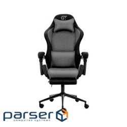 Крісло ігрове GT Racer X-2338 Gray/Black (X-2338 Fabric Gray/Black)