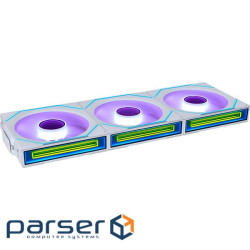 Повітряне охолодження для ПК LIAN LI Uni Fan SL-INF WIRELESS 120-3, White (G99.12SLIN1W3W.00)