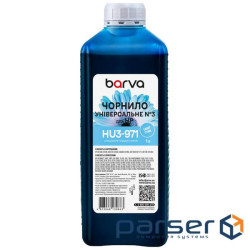 Чорнило Barva HP universal 3 1L LCyan, water-soluble (HU3-971)