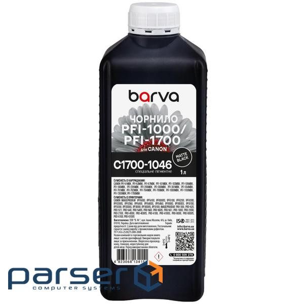 Чорнило Barva Canon PFI-1000/PFI-1700 1 л, special, pigmented matte black (C1700-1046)