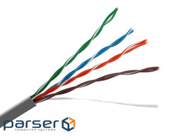 Cable UTP 4x2х0.51, кат. 5E-Patch (багатожильний), КГПВ-ВП (100), 305 м (OC-UTP5E-P(100))