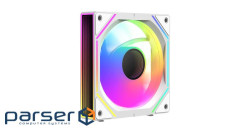 Корпусний вентилятор 120MM GAMMA F12 UNI ARGB білий (GAMMA-F12-WH1AM00U-GL)