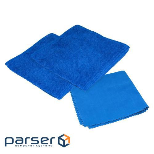 Серветки Patron Microfiber 2X30х30cm + 1X20х 20cm (CS-PN-F4-2X009-1X019)