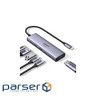 Хаб USB 3.2 -> 2хUSB 3.0/2xType-C 10 Гбіт/с/ HDMI 4K60Гц PD 100 Вт CM511 Ugreen (35999)