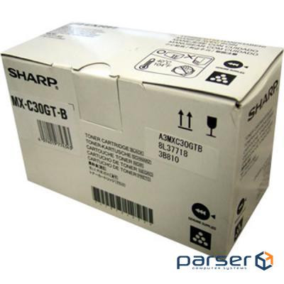 Картридж Sharp MXC30GTB black (6K) для MXC25 0/300 (MXC30GTB) (MX-C30GTB)