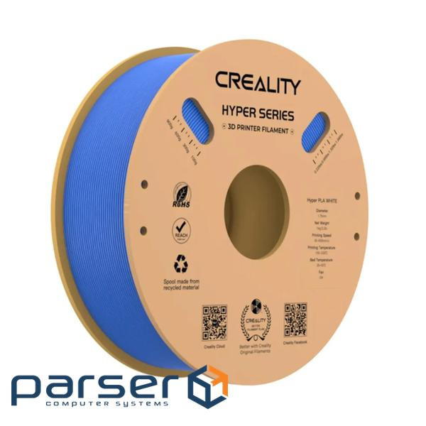 Пластик для 3D-принтера Creality PLA Hyper 1кг, 1.75мм, blue (3301010341)