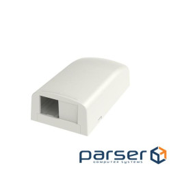 Розетка зовнішня Panduit 2 порт Mini-Com, закруглена (CBX2AW-AY)