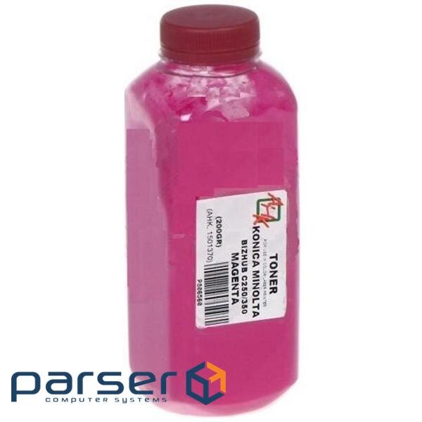 Тонер Konica Minolta BIZHUB C250/350, 200г Magenta AHK (1501370)