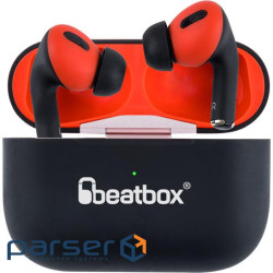 Навушники BeatBox PODS PRO 1 Wireless Charging Black-Red (bbppro1wcbr)