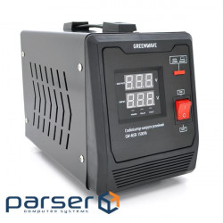 Relay voltage stabilizer 1xShuko, DC140-260V, AC220+-8%, BOX Gr (Mauser 1500VA (1050W) ))