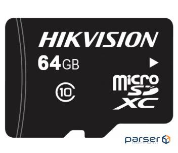 Карта пам'яті Hikvision HS-TF-L2I/64Gb micro-SD