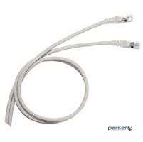Патч-корд Legrand RJ45, кат. 5e, U / UTP, ПВХ, сірий, 3.0 м, LCS2 (051638)