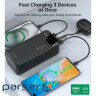 УМБ Choetech 40000mAh, 22,5W PD QC3.0, USB-C In/out, 2xUSB-A Li-pol чорна (B731-ACBK)