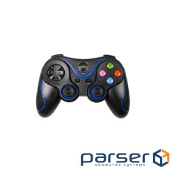 Геймпад бездротової XO GP6 A для PS4 Bluetooth / Wired, 17 кнопок, (Black / Red), 3.7V, 6 (XO GP5 A)