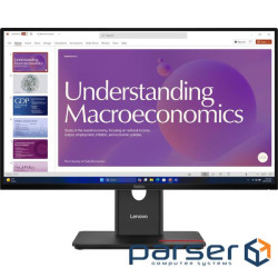 23.8" 16:9 IPS РК монітор, 1920х1080, 120 Гц, 4 мс (GtG), 99% sRGB, 1xHDMI 1.4/1xDP 1.4 (64B9GAT1UA