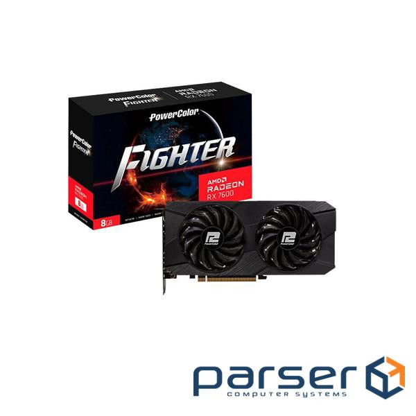 Видеокарта AMD Radeon RX 7600 8GB GDDR6 Fighter V2 PowerColor (RX 7600 8G-F/V2)