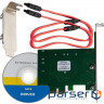 Контролер Frime (ECF-PCIE4sRAID001.LP) PCI-Eх2 RAID SATAIII 6GBPS 4 канали , 88SE9230