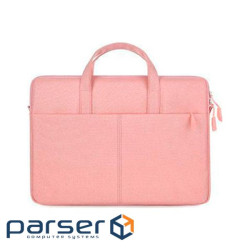 Сумка для ноутбука Merlion 15.6'', з плечовим ремнем , 36x26x2.5cm, Pink (YT-MR15-P)