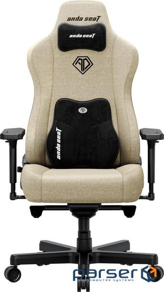 Крісло ігрове AndaSeat Kaiser 3E Fabric XL Beige (AD23YC-XL-09-I-CF-I01)