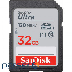 Memory card SANDISK 32GB SDHC class 10 Ultra (SDSDUN4-032G-GN6IN)