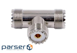 Спліттер SMA Female 3Х (мама, гніздо), трійник розгалужувач, ціна за 1 шт (YT42313)