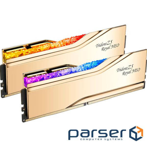 Модуль пам'яті G.SKILL Trident Z5 Royal Neo DDR5 6000MHz 64GB Kit 2x32GB (F5-6000J2636H32GX2-TR5NG)