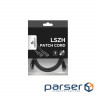 Патч-корд 5м S/FTP Cat 6A CU LSZH black Cablexpert (PP6A-LSZHCU-BK-5M)