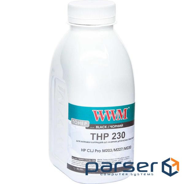 Тонер HP LJ Pro M203/M227/M230 , 120г Black WWM (WWM-CF230-120)