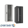 Шафа ZPAS 19, 24U, SZB IT, передні скляні двері, 600x800 мм, максимально (W-IT-246080-69AA-2-161FB) (W-IT-246080-69AA-2-161FB)