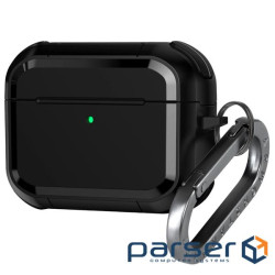 Чохол для навушників Armorstandart Panzer для Apple Airpods Pro 3 Black (ARM88286)