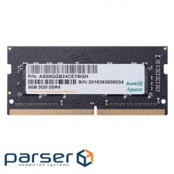 Пам'ять для ноутбуків Apacer 16 GB SO-DIMM DDR4 3200 MHz (ES.16G21.GSH)