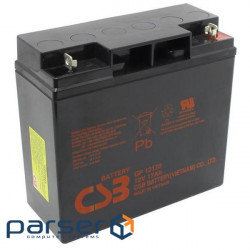 Rechargeable battery CSB GP12170 (12V, 17Ayr ) (GP12170B1)