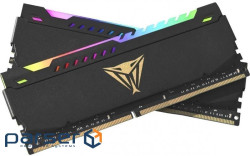 Пам'ять для настільних комп'ютерів PATRIOT 64 GB (2x32GB) DDR4 3200 MHz Viper Steel (PVSR464G320C8K)