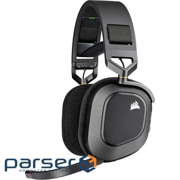 Headphones for gaming CORSAIR HS80 RGB Wireless Carbon (CA-9011235-EU)