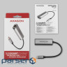 Мережевий адаптер AXAGON USB-C 3.2 Gen 1 to 2.5G Ethernet (ADE-25RC)