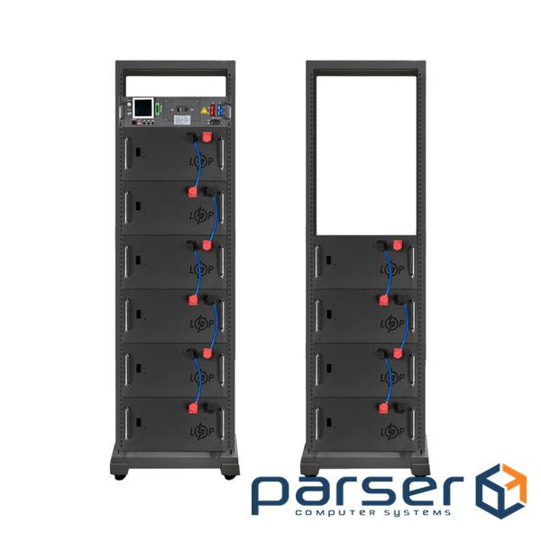 Аккумулятор LP LiFePO4 Battery HVM 512V 150Ah (76800 Wh) BMS 125А AB Lrack black (41886)