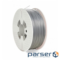 Verbatim 3D Printer ABS Filament 1.75mm 1kg - Gray (Silver Metallic ) (55032)