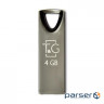 Флеш-накопичувач USB 4GB T&G 117 Metal Series Black (TG117BK-4G)