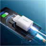 Choetech mains charger (1USBх 3A) Type-C PD20W Charger White (Q5004-V5)