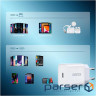 Choetech mains charger (1USBх 3A) Type-C PD20W Charger White (Q5004-V5)
