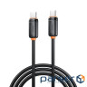 Дата кабель USB-C to USB-C 1.0m 27W black XO (XO-CB-300CC-BK)