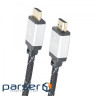 Кабель мультимедійний HDMI to HDMI 1.0m Cablexpert (CCB-HDMIL-1M)