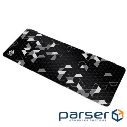 Килимок 300*700 тканинний Style Series Abstraction з боковою прошивкою, товщина 2 мм, Black (LTD372)