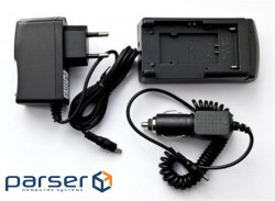 Зарядний пристрій універсальний PowerPlant Casio NP-50, KLIC-7003, S008E (DV00DV2239)